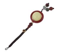 KOCKSHION Llavero De Gourd Chino Con Perlas Luminiscentes Colgante Versátil Para Teléfonos Llaves y Bolsos Diseño De Vintage y Simbología De Prosperidad