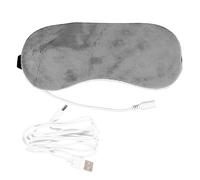 KOCKSHION Máscara de Ojos de Felpa Calefacción por USB y Vapor Constante a 52° para Tratar Ojos Secos y Mejorar el Sueño
