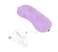 KOCKSHION Máscara Térmica para Ojos Cuidado Ocular Usb Vapor Caliente 1 Unidad Alivio de Fatiga Ocular y Ojeras Cómoda y Transpirable Antifaz para Dormir, Relajante para Uso Nocturno