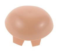 KOCKSHION Material para Hacer Muñecas DIY Tapa de Calva Plástica Realista Accesorio Falsa para Manualidades para Proyectos de Muñecas y Decoración