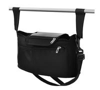 KOCKSHION Organizador De Carrito De Portavasos y Compartimentos Ajustables Gran Capacidad y Diseño Moderno Para Almacenamiento De Accesorios De Paseo