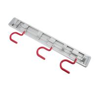 KOCKSHION Organizador de Trapeadores, Porta Trapeador de Pared, sin Perforación, Aleación de Aluminio, Plata, sin Olor, Fácil de Limpiar, para Trapeadores y Paraguas, Comedor y Garaje