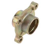 KOCKSHION Piñón Fijación Dorado Metálico Bike 28 Dientes Trasero para Quad del Disco de Freno y Reemplazo Fácil