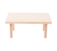 KOCKSHION Plataforma Juguete Seguro y Divertido Diseño de Segundo Piso para Hámster de Madera Maciza Que Ofrece Sensación de Seguridad para Mascotas Pequeñas