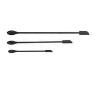 KOCKSHION Set de 3 Raspadores de Silicona Pequeños para Dulces y Postres, Doble Punta, Ligeros y Resistentes, Ideales para Picnic y Uso en Casa