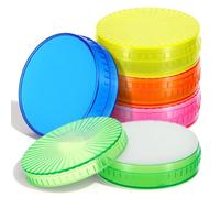 KOCKSHION Suministros de oficina bancaria: pack de 5 esponjas humectantes cilíndricas para dedos, antideslizantes para conteo de efectivo en entornos financieros Color Aleatorio