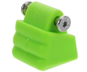 KOCKSHION Tope de Freno Verde para Patines Infantiles de Plástico Tornillo de Fijación, Mejora el Control Seguridad en Actividades al Aire Libre