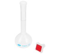 KOCKSHION Vaso Medidor Volumétrico de Plástico de 50 Ml para Laboratorio y Campo, Compacto y Portátil, Diseño de Precisión para Líquidos Experimentales