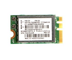 Kocome 15-ab157nr OEM WIFI tarjeta inalámbrica BCM943142Y 792608-001 para HP Pavilion