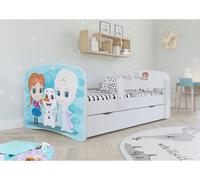 KOCOT KIDS Babyydreams 2 Días Madera de Ingeniería, Blanco, Cama Infantil