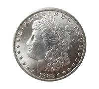 Kocreat 1883-CC-COPY Morgan Dollar Chapado Moneda-REPLICA U.S Antiguo Original Pre Morgan Souvenir Moneda Hobo Moneda Lucky Coin Hobby Moneda