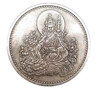Kocreat Budismo Bodhisattvas Estatuas orientales de dioses monedas antiguas réplica-suerte Moneda Morgan Moneda Hobo Moneda Recuerdo Moneda Desafío Moneda Colección Ksitigarbha Bodhisattva