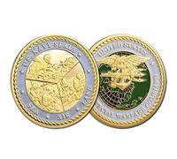 Kocreat Gran Comandos Americanos Aire Mar Soldados de la Tierra de Oro Moneda-suerte Moneda Morgan Moneda Libertad Hobo Moneda Recuerdo Moneda Replica Replica Colección