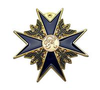 Kocreat Medalla de Halcón Negro Prusiano Alemán Medalla de Marx Azul para Bravery-WW2 USA URSS Militar Badge Medalla Colección Recuerdos Lapel Pins réplica Black Hawk Medalla
