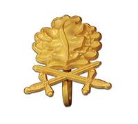 Kocreat Prusiano Oro Plata Doble Espada Hoja de Roble Medalla Caballero Alemán Cruz de Hierro-WW2 USA URSS Medalla Militar Colección Solapa Pines Réplica B