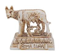 Kocris Casa Lobo romano Decoraciones para acuario Roma antigua Reptil Tortuga Lagarto Araña Terrario Decoración para mascotas