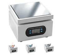 Kocusu Estación de calefacción PCB con pantalla LED, estación de soldadura de 350 W, placa calefactora, 0-400 ℃, estación de precalentamiento para microordenador, precalentamiento eléctrico