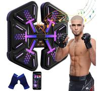 Kocusu Music Boxing Machine mit LED-Lichter,Elektronische Boxmaschine verstellbare Höhe,9 Geschwindigkeitsmodi,Music Punch mit Bluetooth und Boxhandschuhe en,für Erwachsene und Kinder,Heimübung