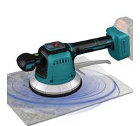 Kocusu Vibrador de azulejos con batería compatible con Makita 18 V, dispositivo de vibración para azulejos con absorción de 200 kg, nivel de burbuja y ventosa de 145 mm, velocidad de 10 velocidades