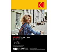 KODAK 9891164 - Papel fotográfico (10 x 15 cm), color blanco