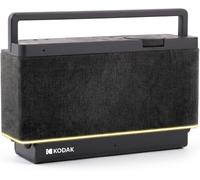 KODAK AcuHear Plus - Altavoz inalámbrico portátil Bluetooth para TV, rango inalámbrico de 15 m, salida RMS, 18 horas de reproducción, batería recargable, 3D envolvente y luz nocturna para películas