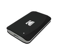 KODAK, Almacenamiento de computadoras, Disco SSD Externo, SSD portátil X220, Cable USB-C 3.2 Gen2 a USB-A, EKSSD128GX220K