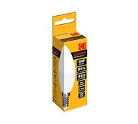 KODAK BOMBILLA FILAMENTO CRISTAL C37 - E14-470LM - CALIDO 3000K - 4W=40W - NO REGULABLE