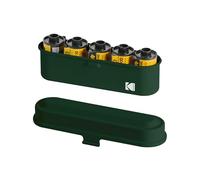 KODAK Caja de película - para 5 Rollos de películas de 35 mm - Caja compacta de Acero Retro para clasificar y Proteger Rollos de película (película no incluida) (Oliva)