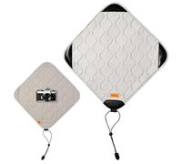KODAK Camera Wrap Envoltura para Cámaras Tamaño L 38,5 x 38,5 cm - Paño Protector Resistente al Agua, antiarañazos y sin Polvo como protección para cámara SLR, teleobjetivo (Gris Claro) [UN artículo]