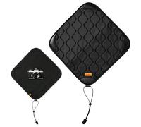 KODAK Camera Wrap Envoltura para Cámaras Tamaño L 38,5 x 38,5 cm - Paño Protector Resistente al Agua, antiarañazos y sin Polvo como protección para cámara SLR, teleobjetivo (Negro) [UN artículo]