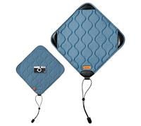 KODAK Camera Wrap Envoltura para Cámaras Tamaño M 31x31cm - Paño Protector Resistente al Agua,antiarañazos como protección para cámara sin Espejo, cámara compacta,Lente Prime(Azul Acero)[UN artículo]