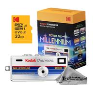 KODAK Charmera - Caja ciega para cámara digital con llavero, edición Millennium, cámara retro Y2K con sensor de 1.6 MP, foto y video, tarjeta microSD de 32 GB incluida, diseño aleatorio