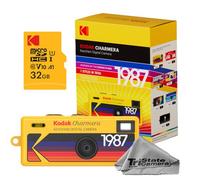 Kodak Charmera - Llavero para cámara digital con microSD de 32 GB | Mini llavero con cámara retro para viajes y recuerdos cotidianos. Incluye una tarjeta microSD de 32 GB. El diseño de la caja
