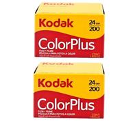 Kodak ColorPlus 24 poses 200 ISO, 35 mm, película de color, 2 unidades.