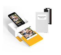 Kodak Dock Plus Portable Instant Photo Printer, Compatible with iOS, Android and Bluetooth DevicesFull Color Real Photo (4 x6 ), 4Pass & Lamination Process, Premium Quality - Convenient and Practical