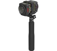 Kodak DVC de SP360 4 K de BK de de la UE 5 Pixpro Action CAM Dual Pro Pack | Video 4K UHD, 12MP BSI-CMOS, soporte de base de cámara dual, control remoto RF, palo selfie, soporte de succión, Wi-Fi y NFC