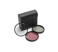 Kodak EasyShare Z712, Z812 IS - 55 mm de Alta resolución de 3 Set de filtros de Pieza de Alta resolución (UV, Fluorescente, Filtro polarizador) (Producto no Kodak)