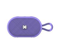 KODAK Enceinte Portable Sans Fil PWS-2284 - Étanche IPX7, Bluetooth, 6W RMS, TWS Stéréo, Batterie 1500mAh, Autonomie 10-12h, Fonction Mains Libres, Sangle Silicone, Câble Type-C Inclus - Violet