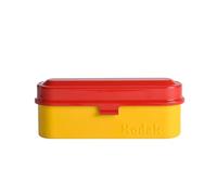 Kodak Film Case Estuche para 5 Rollos de películas de 35 mm - Retro Caja de Acero para salvaguardar Rollos de película (Rojo) (película no incluida)