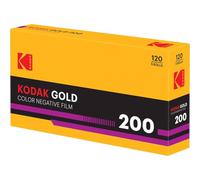 Kodak Gold 200 Color 120 - Rollo de película negativa, paquete de 5