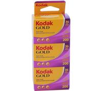 KODAK Gold 200 GB135-36 - Película para Fotos, Embalaje Vertical, Paquete de 3 Unidades