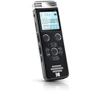KODAK - VRC450 Dictáfono Digital VRC450-8GB - Negro - Metal- Negro - Metal-