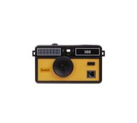 Kodak i60 - Appareil Photo Argentique Réutilisable 35 mm, Objectif 31 mm f/10, Flash Pop-Up Manuel, Compatible ISO 200/400/800, Design Rétro Léger, Viseur Optique - Jaune