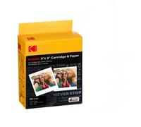 Kodak Cartucho Instant Print 3x3 pulgadas – 30 impresiones – Compatible Mini Shot Combo