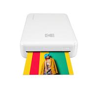 Kodak - Impresora fotográfica mini 2 HD, instantánea, inalámbrica y portátil, con tecnología de impresión patentada 4Pass, compatible con iOS y Android, blanco