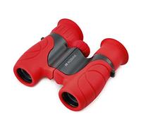 KODAK Jumelle Enfant BCS100 - Jumelle Binoculaire Compact pour Enfants, Gomme Souple, Ergonomique, Sangle et Housse de Transport Inclus, Grossissement 8X - Rouge