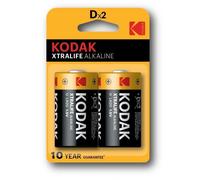 Kodak - KODAK PILAS EXTRALIFE ALCALINAS D - LR20 - PACK 2 UDS