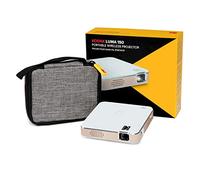 KODAK Luma Proyector de bolsillo de 150 | Proyector de películas portátil con altavoz integrado para el hogar y la oficina produce imágenes de hasta 150 pulgadas - Incluye funda suave