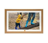 Kodak Marco de Fotos Digital, 15.6 Pulgadas, Pantalla táctil, WiFi habilitado, resolución 1920 x 1080 16:9, Memoria integrada de 32 GB, Marco Burlywood, Foto, música, Video, Clima, Calendario, Reloj