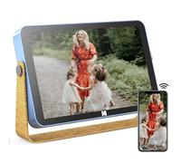 KODAK Marco De Fotos Digital, Marco Digital WiFi de 10 Pulgadas, Batería Recargable Integrada y Memoria de 32 GB, Pantalla Táctil IPS HD, Compartir Fotos y Vídeos a Través de la App, Email o USB